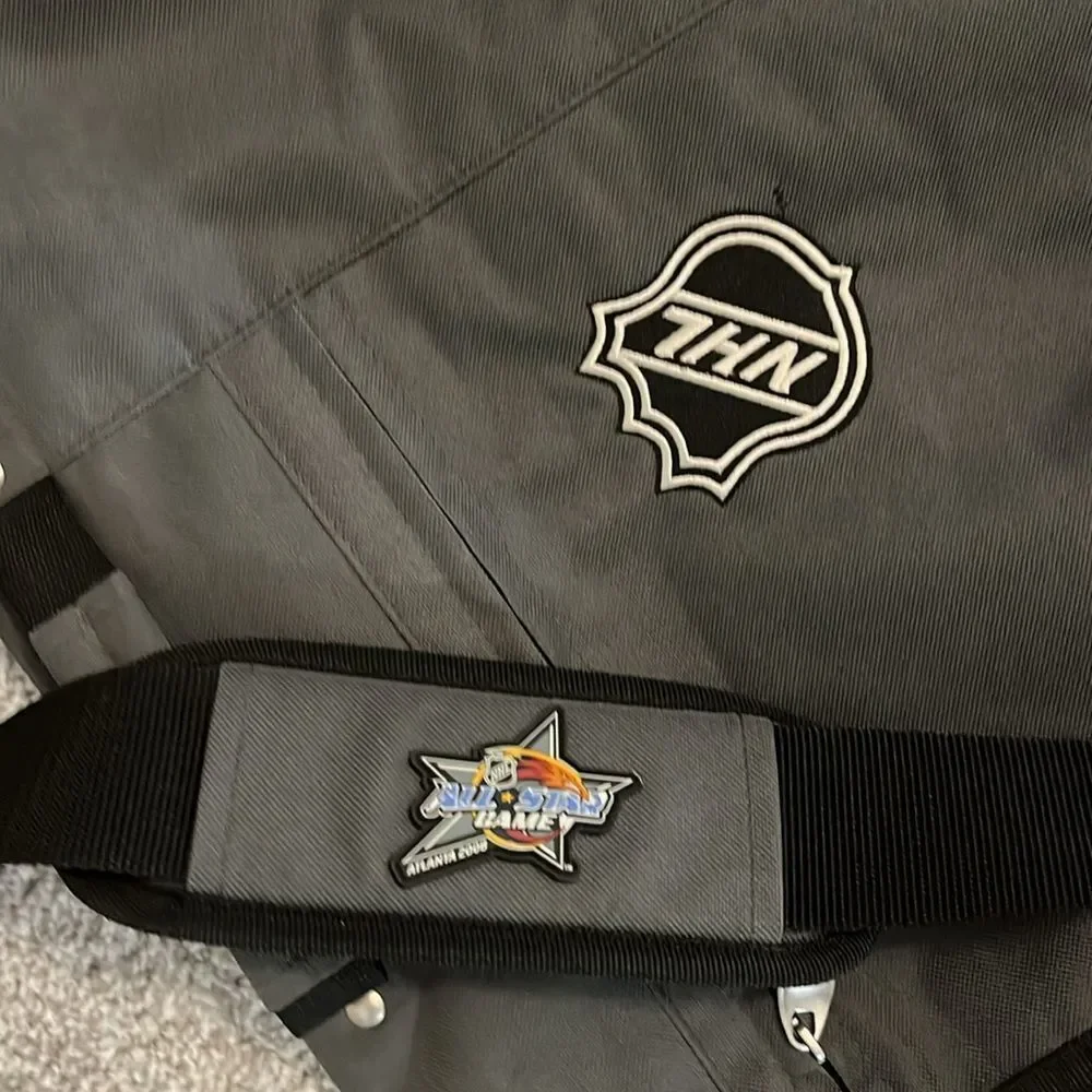NHL Shield Gray 2008 Atlanta All Star Golf Laptop Travel Satchel Messenger Bag
